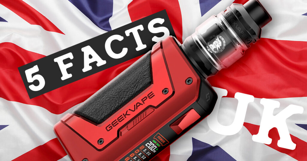 5 Facts You Need to Know About Vaping in the UK