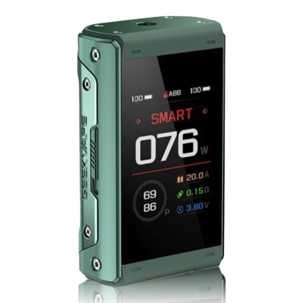 vapouriser mod t200 by geekvape in green colour