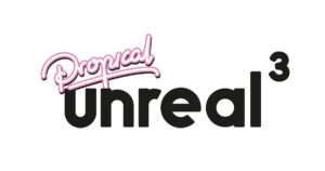 logo of unreal 3 propical e-liquid