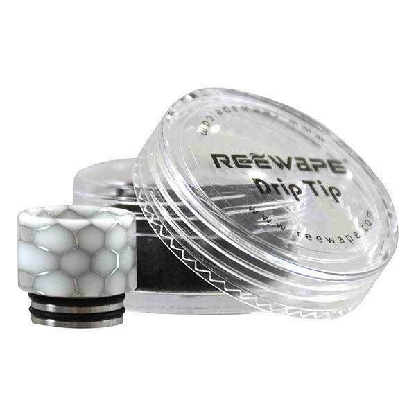 white 810 drip tip by reewire