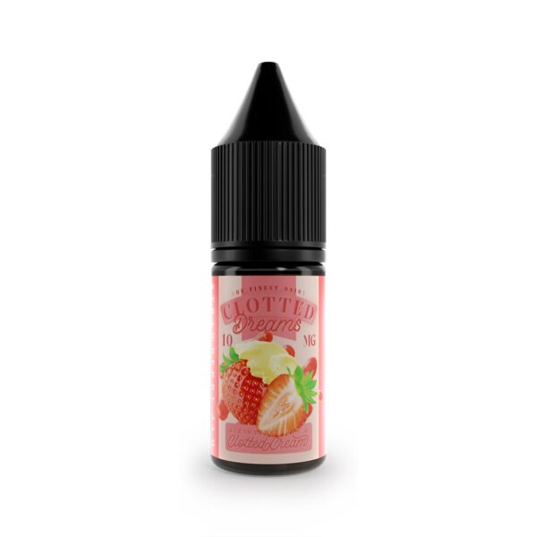 strawberry jam and clotted cream 10ml nic salt bottle by clotted dreams dispergo uk