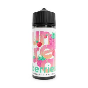 cranberries and raspberry flavour e-liquid by unreal berries