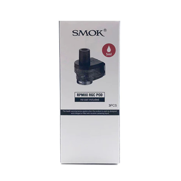 Smok RPM80 Replacement Pods for Smok RPM80 and RPM80 Pro Kits. Now Available at Dispergo Vaping.